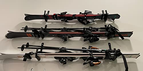 Heavy Duty Garage Storage Hooks, 13 Inch Arm Large Wall Mount Hanger with EVA Protector, Garage Racks & Organizer for Ladders, Folding Chairs, Kayak, Surfboard, Garden Tool - size: 13in-4 Pack