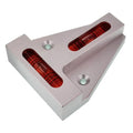 High precision aluminum alloy T-shaped level platform can be used. Small ruler with magnetic bubble beads for measurement (70 x56 x15mm) - size: 70 x56 x15mm