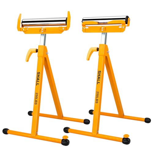 SHALL Roller Stand, Heavy-Duty Folding Roller Stands with 250 LBS Capacity