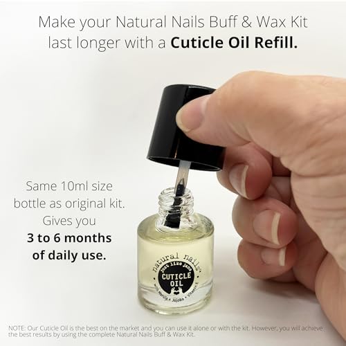 Just Like Jane™ Natural Nails Cuticle Oil - with 50% Marula and Jojoba Oils - style: Refill - Cuticle Oil