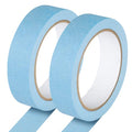 2 Pack Light Blue Painters Tape - Sky Blue Masking Tape 1 Inch Wide - Multi-Surface, Smart Adhesion, Indoor & Outdoor - Paint Tape for DIY, Labeling, Art, Car, General Purpose - 180FT Total - color: Light Blue