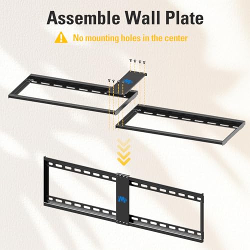 Mounting Dream Advanced Tilt TV Wall Mount for Most 42-90 Inch Flat TV | Universal TV Wall Mount Bracket with Full Extension up to 7 inch, Fits 16", 24", 32" Studs, Max VESA 800x400mm and 120LBS - size: Advanced Tilt for 42"-90" TV & 16"/24"/32" Studs