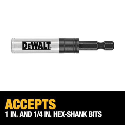 DEWALT Bit Holder, 3-in-1, Impact Ready (DWA3HLDFT) - size: 1 Count (Pack of 1)