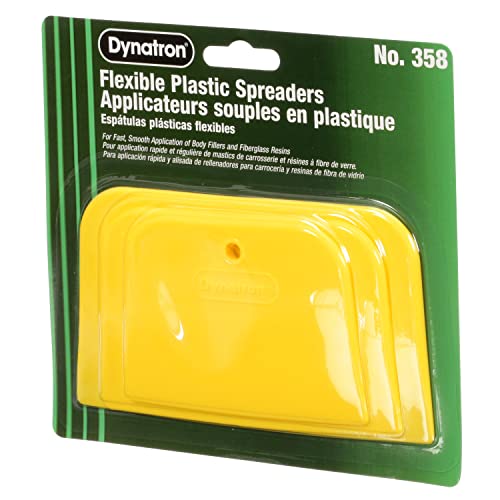 3M Dynatron, 358, 1 Pack of 3 Spreaders, 4”, 5” and 6”, Caulks