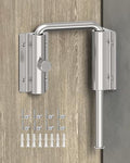 Sliding Door Loop Lock, Security U-Bolt Locks, Silver - color: Silver-1PC