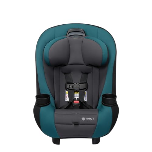 Safety 1st Ellaris 3-in-1 Convertible Car Seat, Slim Fit Design, Rear & Forward-Facing, 5-Position Headrest, Travel-Friendly with Machine-Washable Seat Pad, Peacock Blue - color: Peacock Blue
