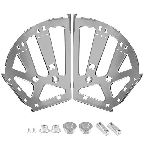 3 Layers Shoes Drawer Cabinet Hinges, Silver, 1 Pair - color: Silver, size: 3 Layers