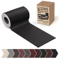 Leather Repair Patch, Self Adhesive Leather Repair Tape Kit, Black - color: Black, size: Litchi Grain 3 x 60 In