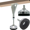 3 Pack Adjustable Height Center Support Leg for Bed Frame - color: 3pcs(7.2-14.8inch)-heavy Duty Metal