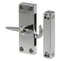 Prime-Line A 103 Chrome Screen Door Latch and Keeper (Single Pack) - color: Chrome