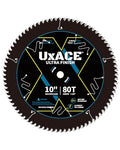 10-Inch 80-Tooth Circular Saw Blade with 5/8-Inch Arbor, Ultra Finish Wood Cutting, Carbide Tip, Thin Kerf, for Plywood, MDF, OSB, Laminated - size: 10", 5/8'' Arbor, 80T