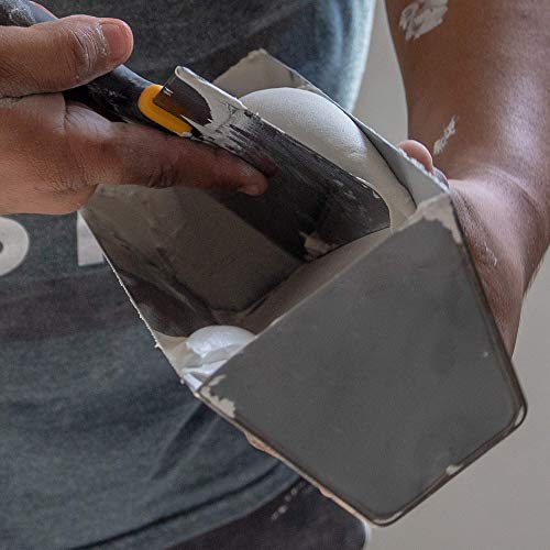 DEWALT DELUXE Stainless Hand Tool Set | 8/10/12" Taping Knives, 3/4/5/6/8" Putty Knives, 2 Mud Mixers + FREE BONUS 14" Mud Pan | DXTT-3-609