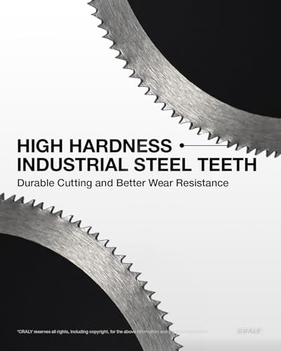 CRALY 6-1/2 Inch 140 Teeth Circular Saw Blade, 5/8 Inch Arbor, Thin Kerf, for Cutting Plywood, OSB, Plastic, Paneling & Vinyl Siding, 2-Pack(C06140WB-2) - size: 6-1/2" 140T(2-pack)
