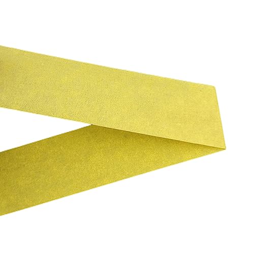 Yellow Masking Tape, 1 Inch x 55 Yards, 2 Rolls - color: Yellow