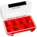 Geinxurn IPX4 Waterproof Small Storage Parts Organizer, Small Parts Case with Removable Dividers, Screwdriver Bit Set Box(1 Boxes) - size: 1pcs Box