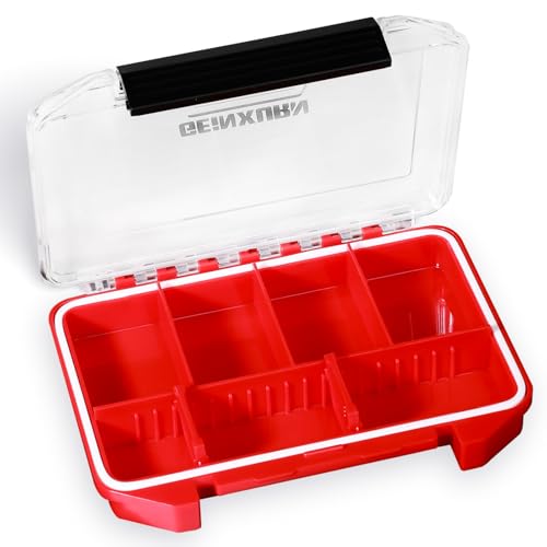 Geinxurn IPX4 Waterproof Small Storage Parts Organizer, Small Parts Case with Removable Dividers, Screwdriver Bit Set Box(1 Boxes) - size: 1pcs Box
