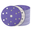 50Pcs 6 Inch Sanding Discs 240 Grit, Hook and Loop Orbital Sandpaper - style: 240Grit-50Pcs