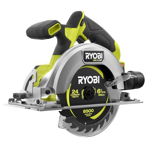 RYOBI 18V ONE+ HP Compact Brushless 6-1/2" Circular Saw PSBCS01B (Renewed)