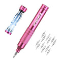 WORKPRO 24 in 1 Multi Bit Mini Screwdriver Set Magnetic, Pink - color: Pink