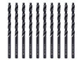 1/4inch HSS M35 Cobalt Twist Drill Bits for Metal - size: 1/4inch (10pcs)
