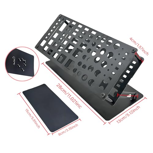 Screwdriver Organizer Holder Angle and Height Adjustable Screwdriver Storage Rack for Desktop RC Repair Tool