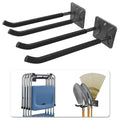 WALMANN Garage Hooks, Heavy Duty 12-inch Wall Hooks for Hanging, 2-Pack - style: Pack of 2