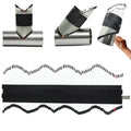 Multi Surface Pipe Profiling Tool, Pipe Cutting Template Multi Functional Shape Duplicator, Lightweight and Wear-Resistant Fiberglass Material for Tiles Floors DIY Pro Plumbing (0-6" Pipes) - size: 0-6" Pipes