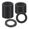 uxcell 18Pcs Rubber Washers, 1 3/16 OD x 13/16 ID x 0.1" Thickness Flat Washers for Bolts Spacers, Shower Head, Plumbing, Hose Connecting - size: 1 3/16 OD x 13/16 ID x 0.1"