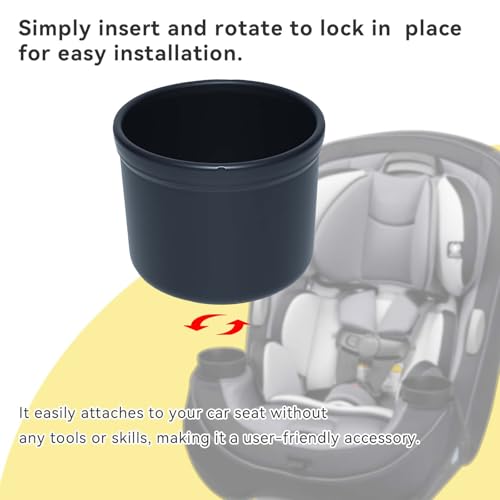 Cup Holder Replacement for Safety 1st EverFit/Grow and Go, for Maxi-COSI Pria, and for Cosco All-in-One Car Seats (Model C6577 & C6474) | Injection Molded OEM Quality Cup Holder (2 PCS) - size: 2 PCS