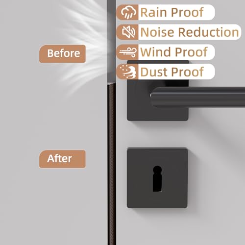 Kneelisa 3Pcs×196” Wedge-Shape Foam Window Weather Stripping Door Seal - color: Brown, size: 3pcs×196"