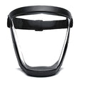 Full Face Shield Transparent High-Definition Plastic Face Shield, Super Protective Face Shield for Unisex Adults, 1 Pack