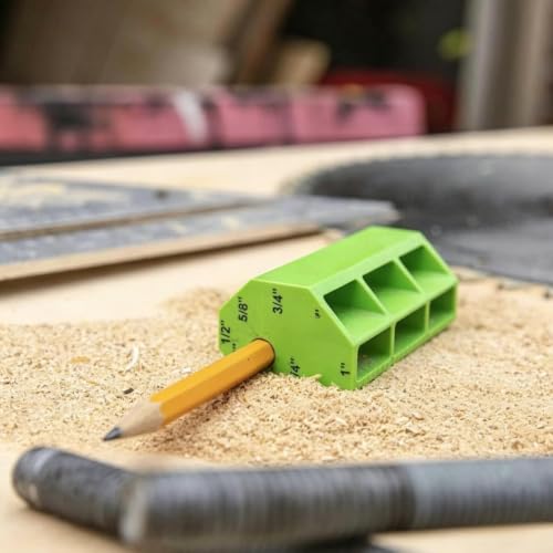 1PC Woodworking Tools, Wood Scribers, Cabinet Line Sharp Marker-Green