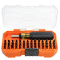 Klein Tools 33803 ProFlex 42-Bit Impact Driver Bit Set with Modular Case, S2 Steel, Magnetic, Adjustable Screwdriver - size: 42 Bit Set