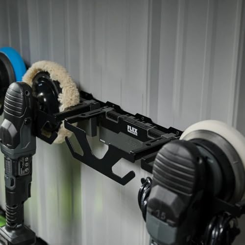 FLEX TRACK-LOCK Wall Mount Storage System Angle Grinder & Polisher Holder - FS1524 - style: Angle Grinder & Polisher Holder