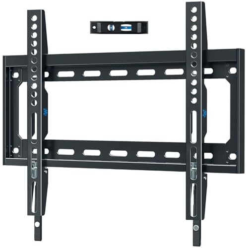 Mounting Dream TV Mount Fixed for 26-60 Inch TVs, TV Wall Mount TV Bracket | Low Profile and Space Saving Flat TV Mount, Fixed Slim Mount Max VESA 400x400mm and up to 100 LBS Loading Capacity MD2361-K - size: Fixed for 26"-60" TV
