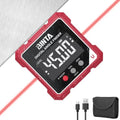 BINTA Digital Angle Finder with Laser, 4-side Magnetic Digital Angle Gauge