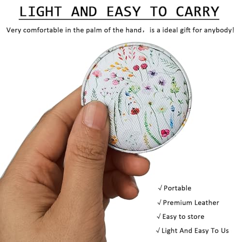 Tape Measure for Body Measuring Fabric Sewing Tailor Ruler Flexible Soft Pocket Small Mini Body Measurement Cloth Measuring Tape 60 Inch Premium Leather Retractable Tape Measure - color: Plants 1 pack