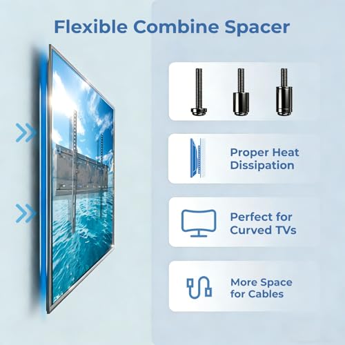 68pcs Universal TV Mounting Hardware Screw Kit with Box