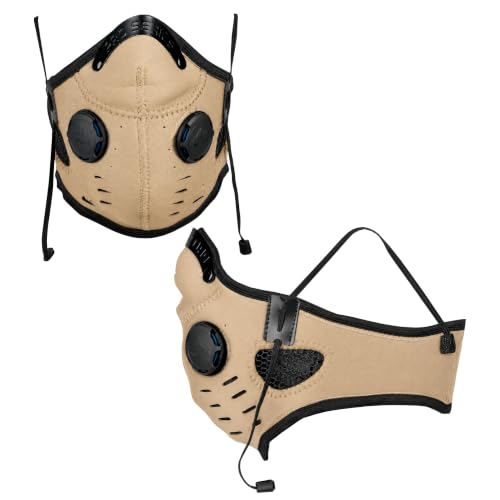 ATV Tek Elite Deluxe Neoprene Dust Mask - color: Tan
