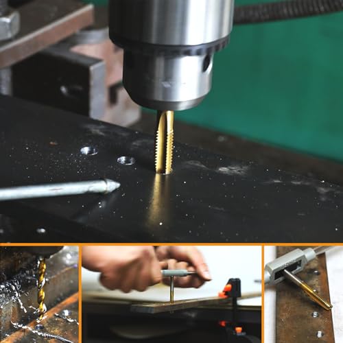 1/2"-20 UNF Tap and 29/64" Drill Bit kit for Metal,M2 HSS Drill and Tap Set - size: 1/2"-20 Tap, 29/64" Drill