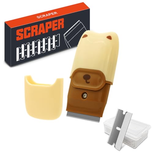 Razor Blade Scraper Tool with 12pcs Extra Blades, Cleaning Scraper Tools