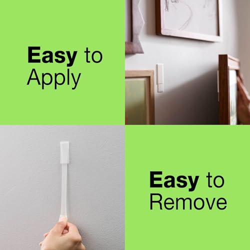 FrogTape reMOVEables Medium Picture Hanging Strips, Damage-Free Removable Adhesive Wall Strips, Picture Hangers, Stick On Wall Mounting for Frames, Canvas, Home Décor, White, 12 Pairs (24 Pieces) - size: 12 Pairs (Pack of 2), style: Medium