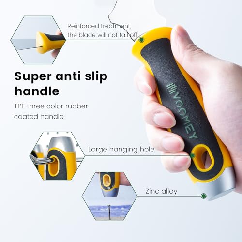 VOOMEY 5-in-1 Paint Roller Cleaner Tool with Hammer Base & Brush Comb - size: 5 in 1 Paint Roller Cleaner