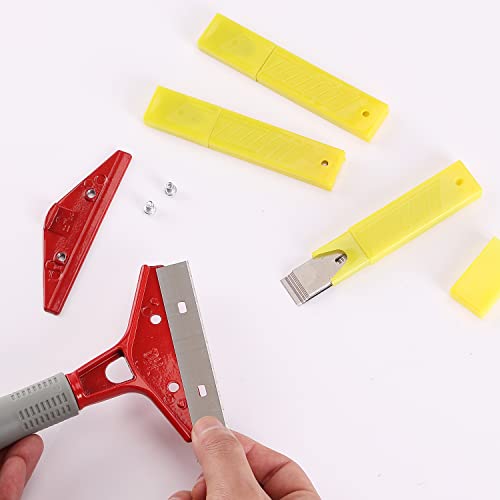 Bates- Replacement Scraper Blades, 4 Inch, 30 Pcs, Scraper Blades, Floor Scrapper Blade, Replacement Razor Blades, Carbon Steel Razor Blades, Paint Scraper Blades, 4 Inch Scraper Blades - size: 30 Pcs