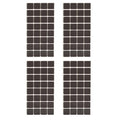 Furnigear Non Slip Furniture Pads - Self Adhesive Rubber Anti Skid Pads Grippers Rubber Chair Feet Furniture Pads for Hardwood Floors -Protectors for Furniture Table Legs Anti Slip 128 Pcs 3/4" Square - size: 3/4" Square 128pcs