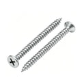 48pcs 2 inch Galvanized Wood Screws,Wood Screws for Drywall,Phillips Drive Self Tapping Dry Wall Screws - size: 2in(48pcs)