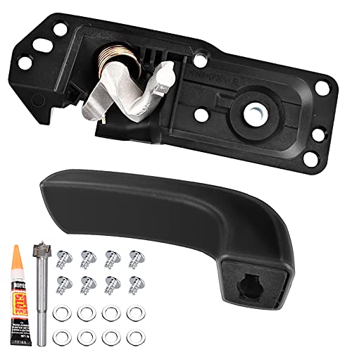 FAERSI Interior Door Handle Kit Front Left Driver Side for 2007-2014 Chevy Silverado Avalanche Suburban Tahoe Cadillac Escalade GMC Sierra Yukon #20833606 - color: Front Left Driver Side