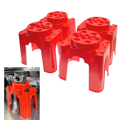 ZKTOOL 4Pcs Valve Piston Funnel Parts Display Rack - color: 4Pcs