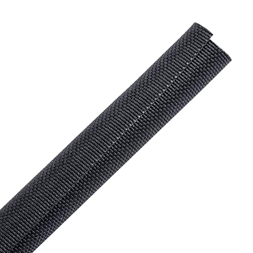 Automotive Wire Sheathing Split Braided Wire Loom 1/2"-16ft - style: 1/2" - 16 Feet