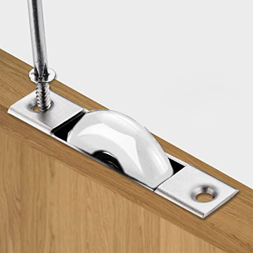 MroMax Nylon Door/Window Roller Replacement, 2Pcs 23mm/0.91" Dia White - color: 2pcs White Wheel